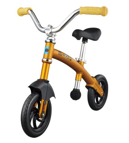 Детско колело за баланс Micro G-Bike gold