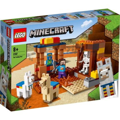 Конструктор LEGO Minecraft Търговски пост 21167