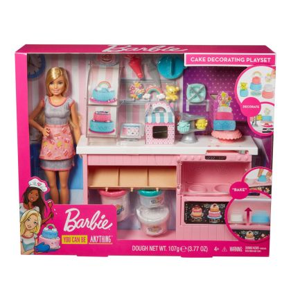 Кукла Барби COOKING & BAKING Комплект кукла с пекарна BARBIE GFP59