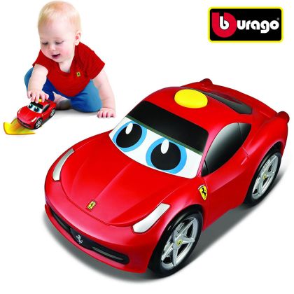Музикална кола Bburago Junior Ferrari със звук
