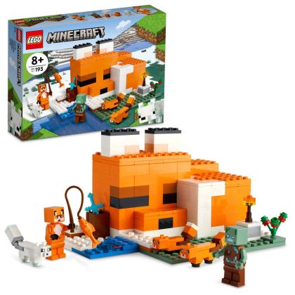 Конструктор LEGO Minecraft Хижата на лисиците 21178