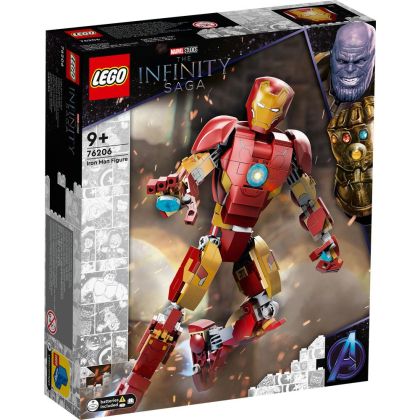 Конструктор LEGO Marvel Avengers Classic 76206 - Фигура на Железния човек