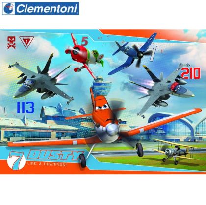 Clementoni - Пъзел Planes Magic Light 104 части 27836