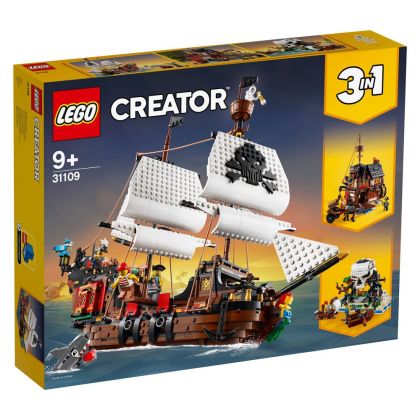 Конструктор LEGO CREATOR Пиратски кораб 31109