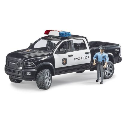 Полицейски джип RAM 2500 с полицай BRUDER 02505