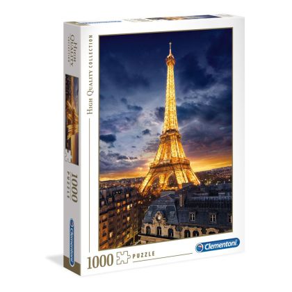 Пъзел High Quality Collection Tour Eiffel 1000ч. CLEMENTONI 39514 