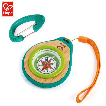 Детски компас с карабинер Hape H5575