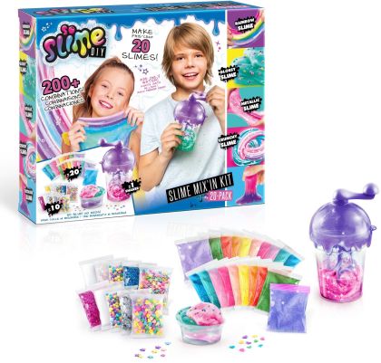 Творчески комплект Направи си слайм, 20 цвята Canal Toys - So Slime Shaker SSC185