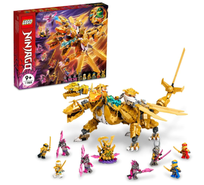 Конструктор LEGO Ninjago 71774 - Златният ултра дракон на Lloyd