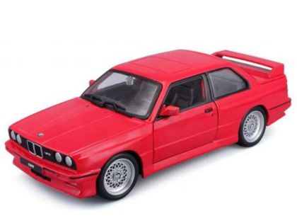Метална кола BMW M3 E30 1988 Bburago 1:24  