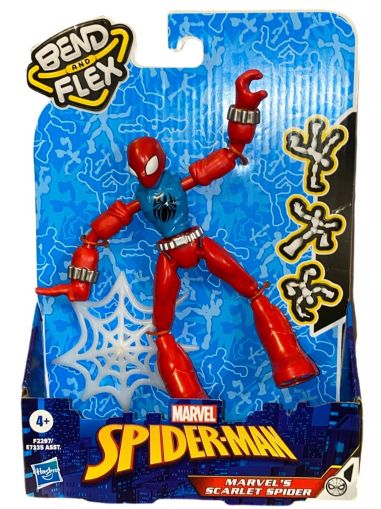 Огъваща се фигура Hasbro Marvel Spiderman Scarlet Spider F2297