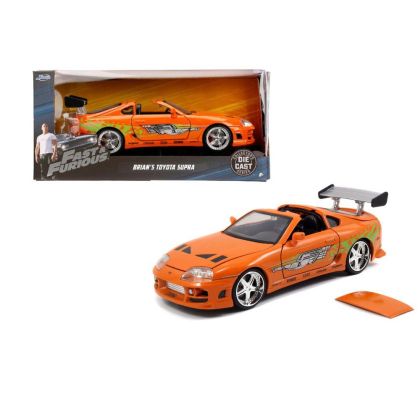 Метален автомобил Fast & Furious Toyota Supra 1:24 Jada Toys /ПРЕОЦЕНЕНА/