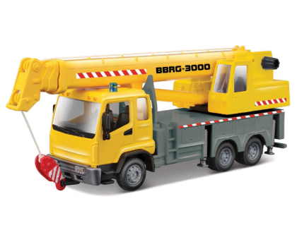 Метален камион кран Bburago 1/43 
