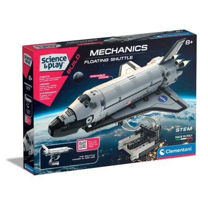 Конструктор NASA Совалка CLEMENTONI MECHANICS LABORATORY 75069