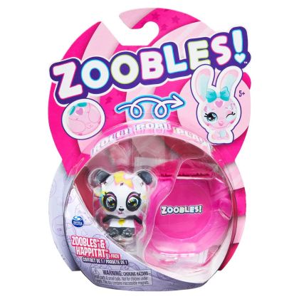 ZOOBLES Трасформиращо се топче животинче Panda