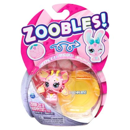 ZOOBLES Трасформиращо се топче животинче пеперуда