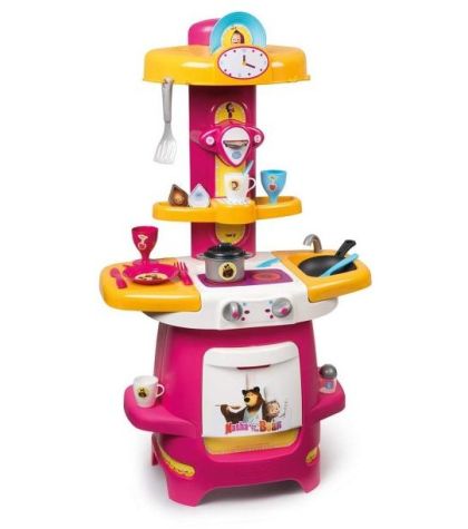 Детска кухня Smoby - Маша и Мечока Smoby 310710 /ПРЕОЦЕНЕНА/