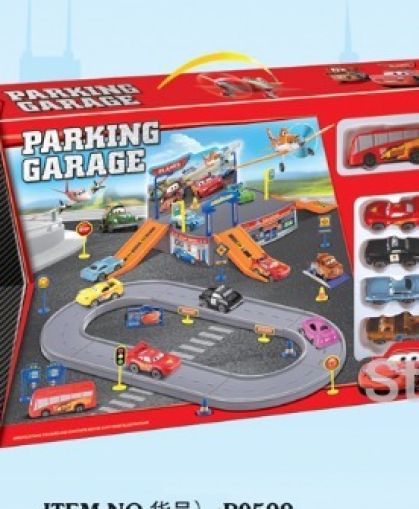 Детски паркинг/гараж Cars