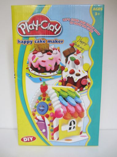 Пластелин/моделин с формички Happy cake maker