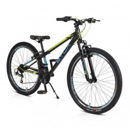 Велосипед със скорости 26" Byox MASTER ТЮРКОАЗ/ЖЪЛТ