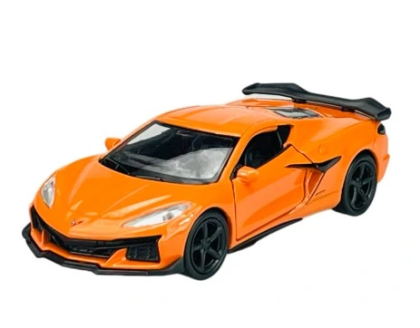 Метална количка Chevrolet Corvette C8 Z06 - 2023 Welly 1:34 