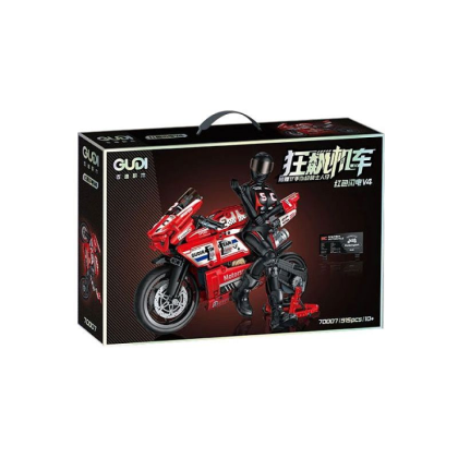 Конструктор мотор DARK NIGHT NINJA Gudi 70007