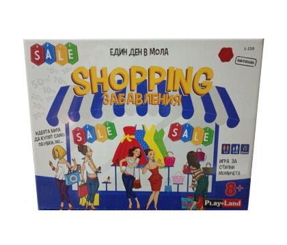 Настолна игра Шопинг терапия Play Land Един ден в мола