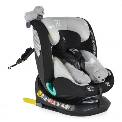 Стол за кола с ISOFIX Serengeti I-SIZE 40-150СМ СВЕТЛОСИВ