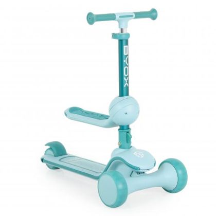 Сгъваема тротинетка със седалка Byox Evo mint