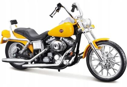 Метален мотор Harley Davidson 2001 Dyna Wide Glide MAISTO 1/18