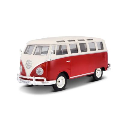 Метален бус Volkswagen Van Samba 1:24 Maisto 31956 red