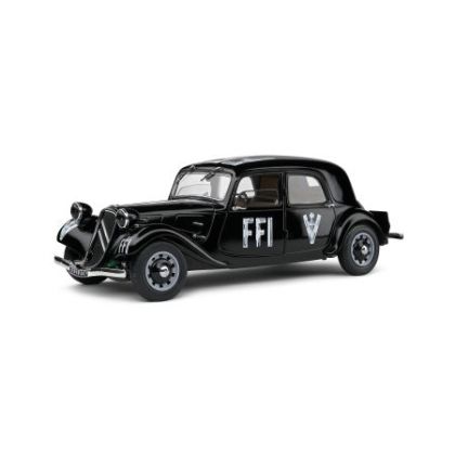 Метален автомобил CITROЕN TRACTION 7 BLACK 1944 SOLIDO 1:18 - 1800908