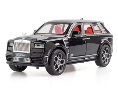 Метален джип Rolls Royce Cullinar Mansory със звук и светлини 1/24 черен