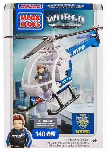 Конструктор Mega Bloks NYPD Police Chopper 97845