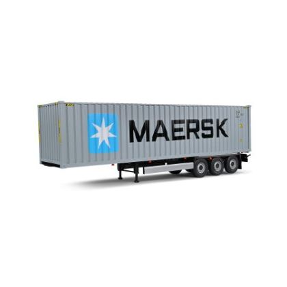 Ремарке за камион CONTAINER TRAILER MAERSK GREY SOLIDO 1:24 - 2400505