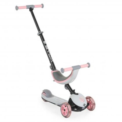 Сгъваема тротинетка със седалка Byox Motion 4в1 розов