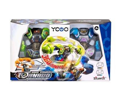 Боен комплект Robot Tornado Silverlit 86883 зелен и син 