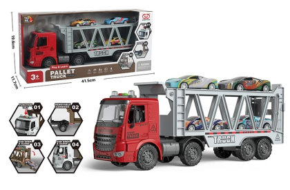 Камион с ремарке Автовоз и колички