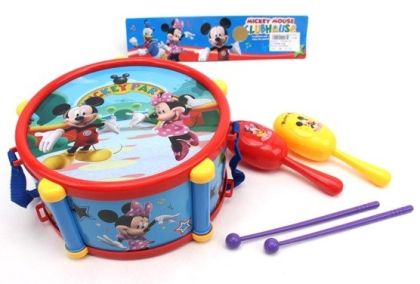 Детски барабан с палки Mickey Mause