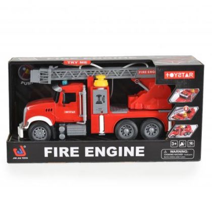 Пожарен камион със стълба звук и светлина 666-58P