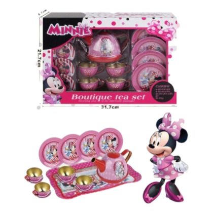 Детски метален сервиз за чай Minnie
