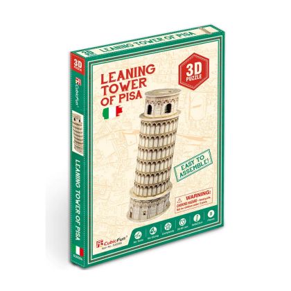 Пъзел 3D Миниатюрна Кулата в Пиза CubicFun S3008h 