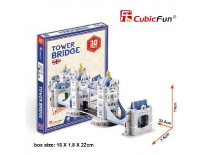 Пъзел 3D Миниатюрна Tower Bridge CubicFun S3010h 