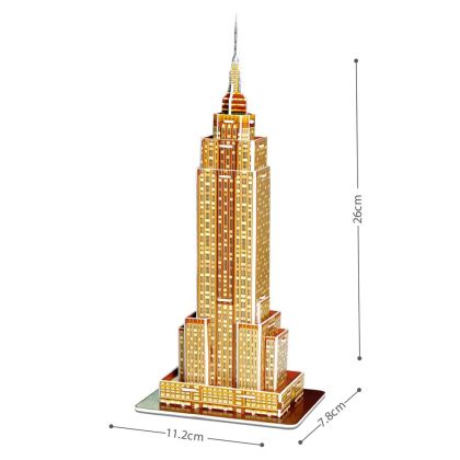 Пъзел 3D Миниатюрна Empire State Building CubicFun S3003h 