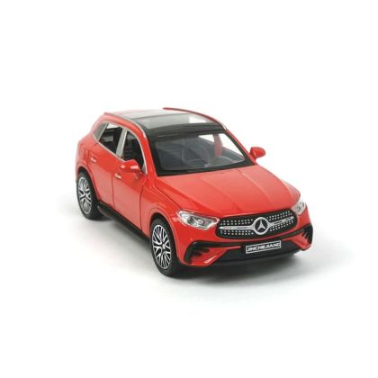 Метална кола Mercedes GLC със звук 1:32 Червена