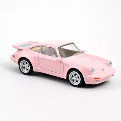 Металeн автомобил Porsche 911 Turbo 1978 Pink Jet-car 1/43 Norev 750052