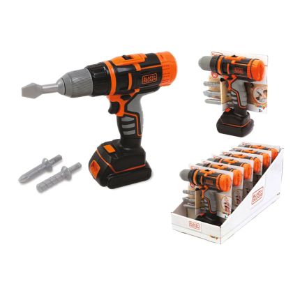 Детска Маханична бормашина Black+Decker Smoby 7600360922