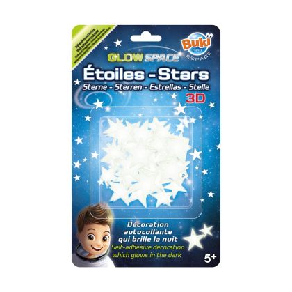 Фосфоресциращ Космос 3D Звезди BUKI BKSB50