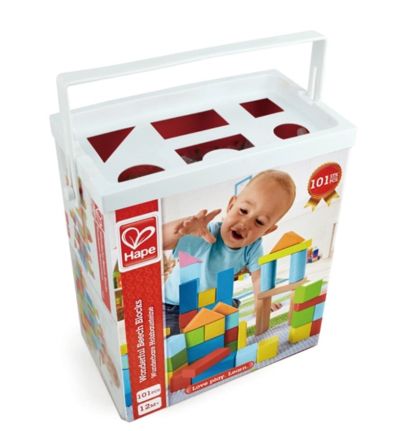 Дървени разноцветни кубчета Hape H8247