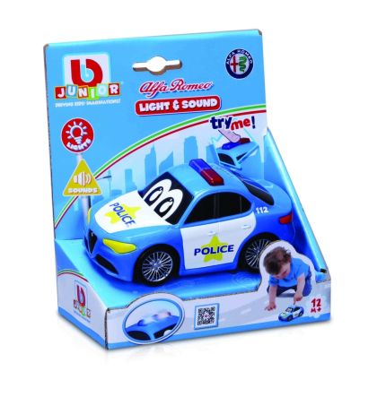 Полицейска кола Alfa Romeo Giulia Bburago Junior 81211 